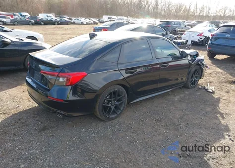 2022 Honda Civic Sport z USA, uszkodzony, nr VIN 2HGFE2F54NH503724